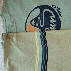 Patagonia Capilene Cool Daily Shirts 2pack, Women's Medium, Green